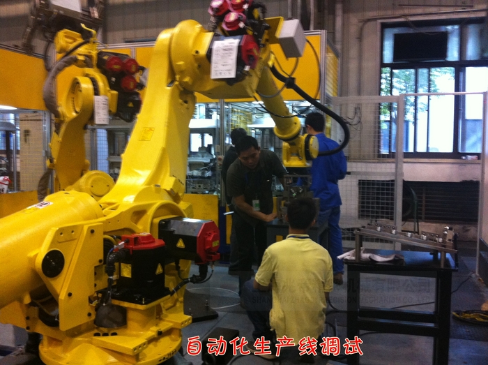 大眾EA211自動線調試現(xiàn)場